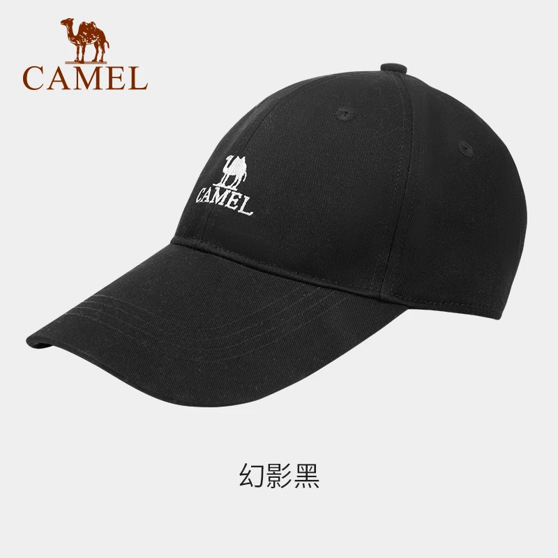 CAMEL骆驼户外运动弯沿帽鸭舌帽棒球帽