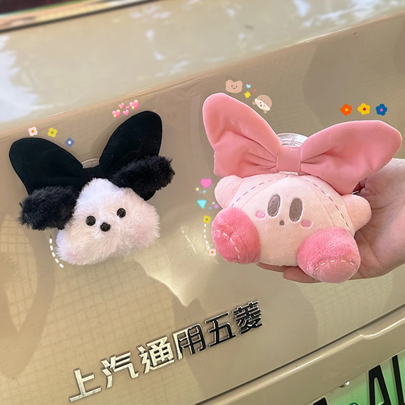 汽车卡通可爱车顶玩偶公仔车身后备箱电动车装饰挂件车外饰品摆件