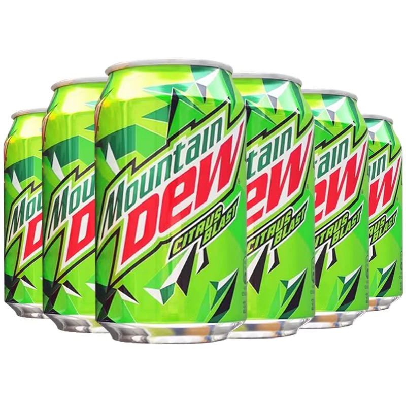 丹麦进口百事可乐激浪汽水330ml/罐碳酸饮料夏日饮品