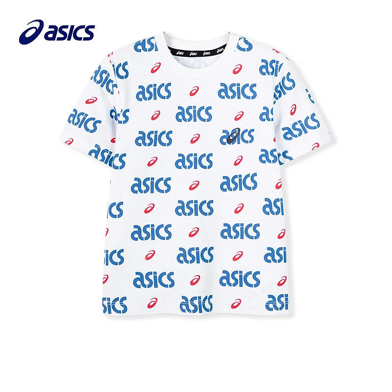 ASICS亚瑟士儿童夏季男女童吸汗运动短袖T恤332221173080
