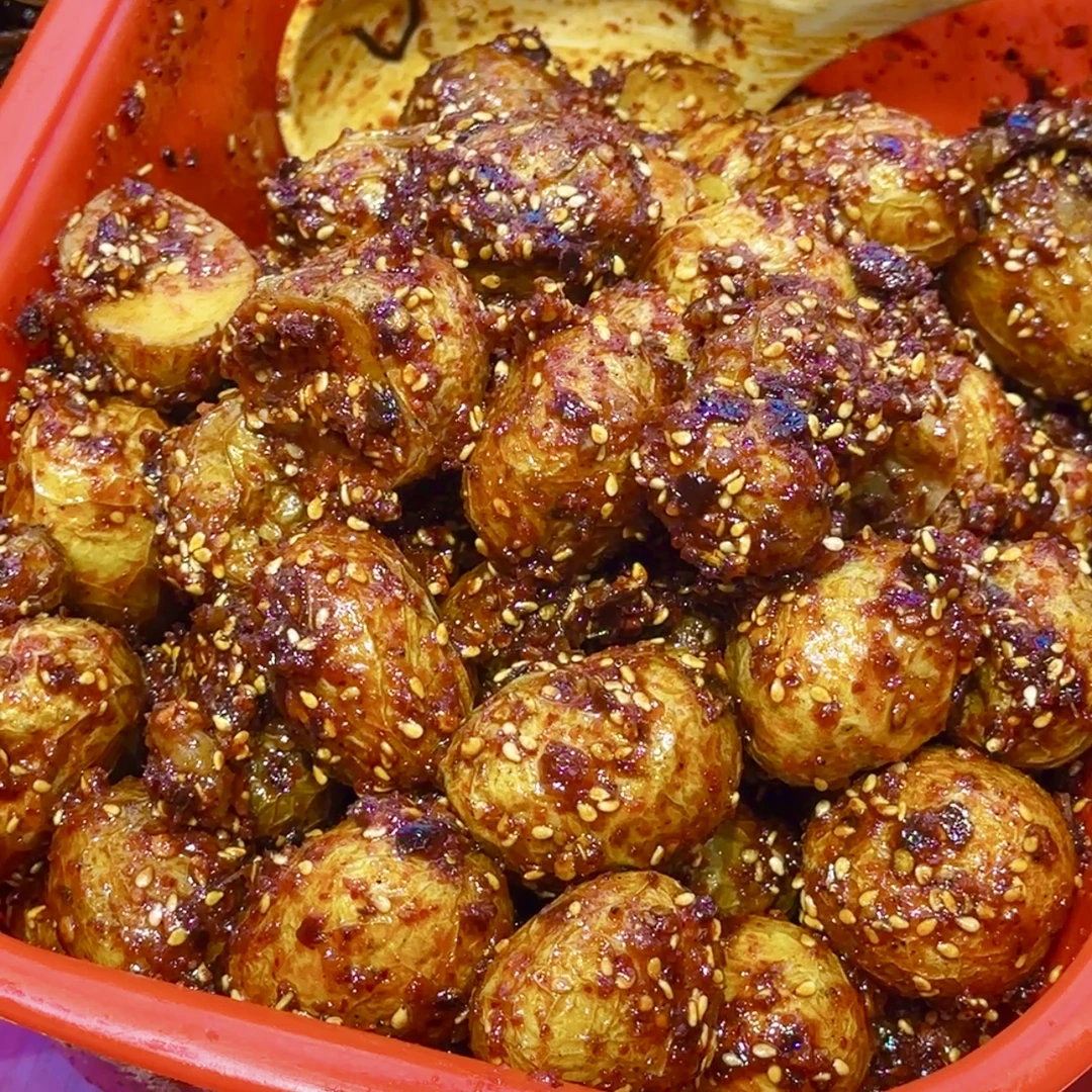 【泡菜王子】甜辣小土豆 追剧零食下酒菜朝鲜泡菜童年味道