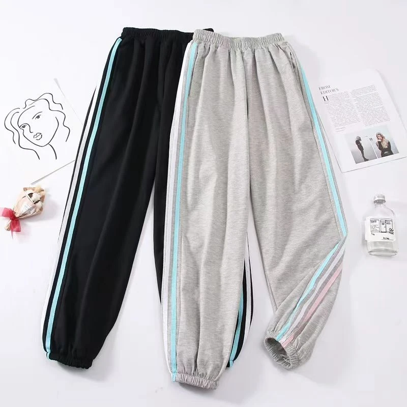 5905新款儿童童装女童休闲裤时尚中性休闲潮流长裤春款裤