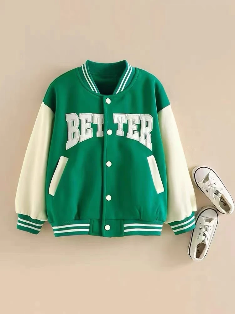 5002秋款棒球服2024年新款爆款外套男童秋款款夹克上衣