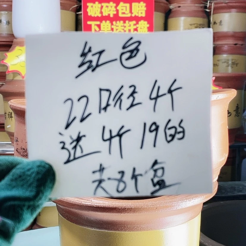 【闪购商品】红陶15cm-20cm