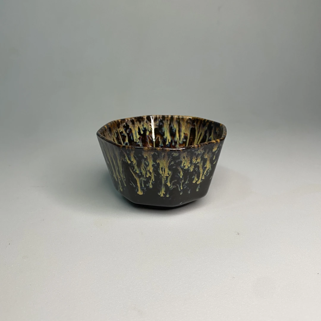 230006精品建窑建盏茶杯天目盏主人杯1组(2个)随机发货