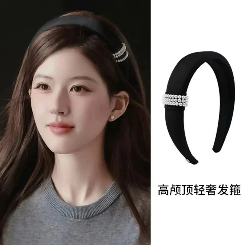 麻花辫子串发箍女头饰欧美小香风压发认识捆发发卡发带夏季