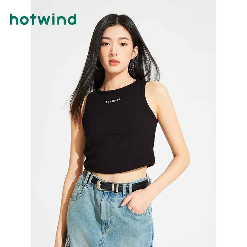 热风2024年夏季新款女士休闲背心F22W4603