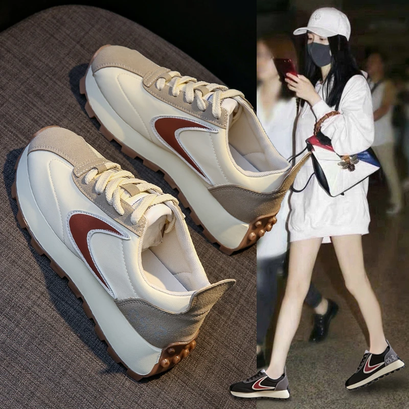 四季回力休闲阿甘鞋女2023秋冬百搭运动休闲鞋子厚底老爹鞋爆款女