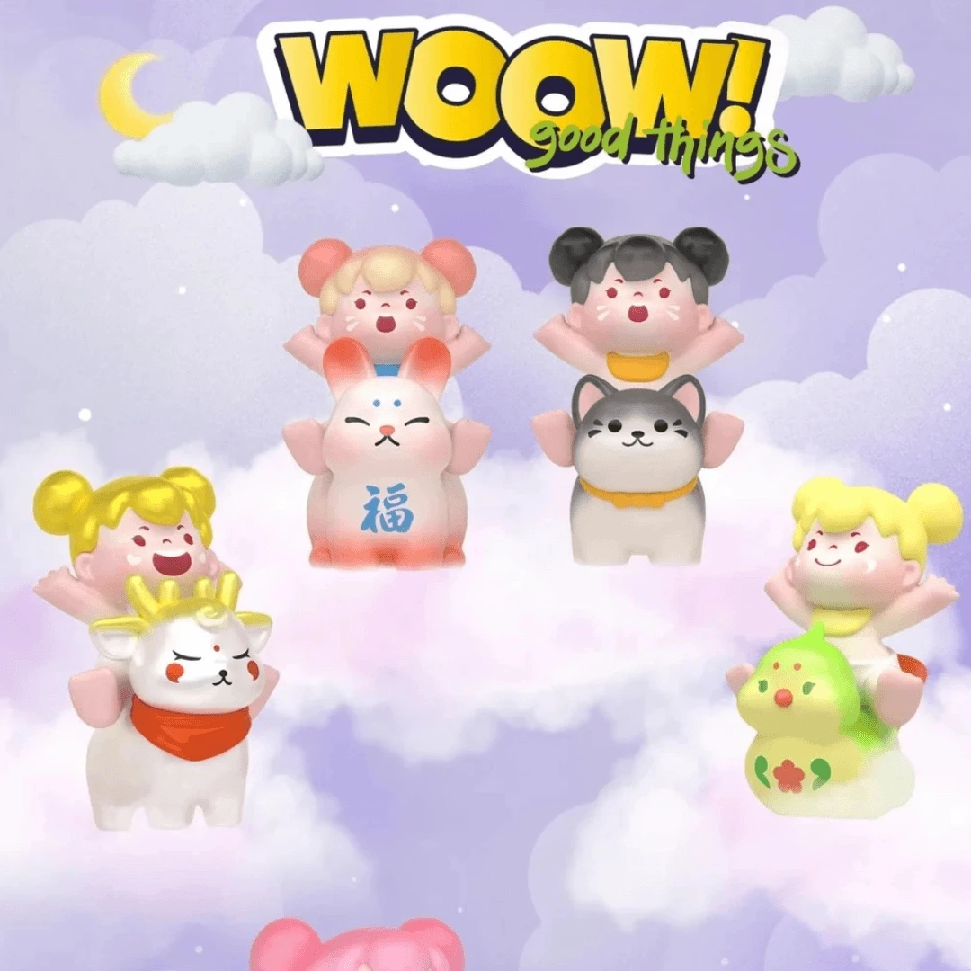 【拆盒】Woow哇嗷小玩伴的欢乐出游萌粒盲袋