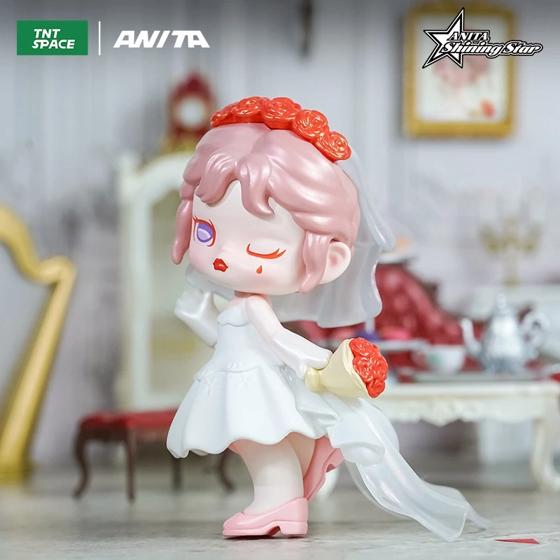 【拆盒】正版盲盒安妮塔anita二代shining star