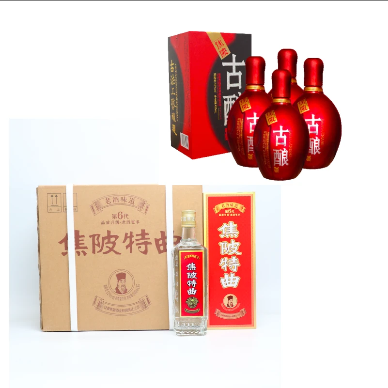 JIAO PO/焦陂特曲(第六代)52度6瓶[专属]+焦陂古酿42度450ml*4瓶
