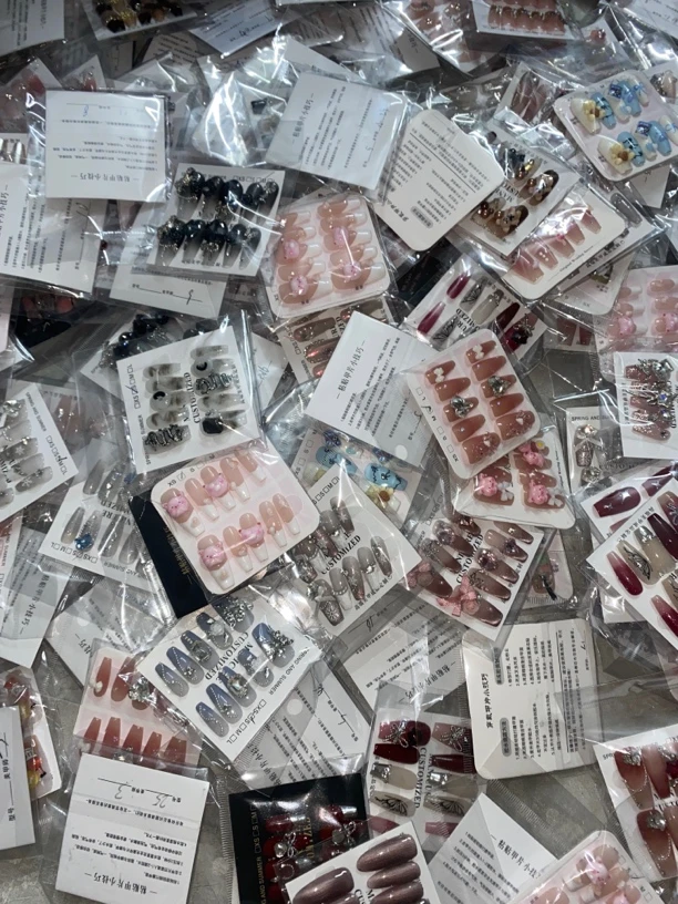 炸福福穿戴甲专拍链接 随单走勿单拍纯手工