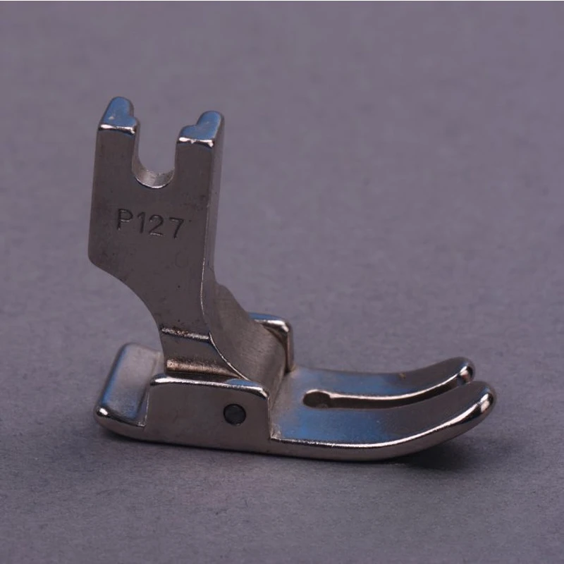 工业缝纫机厚料压脚 平车宽底板压脚 全钢P127押脚