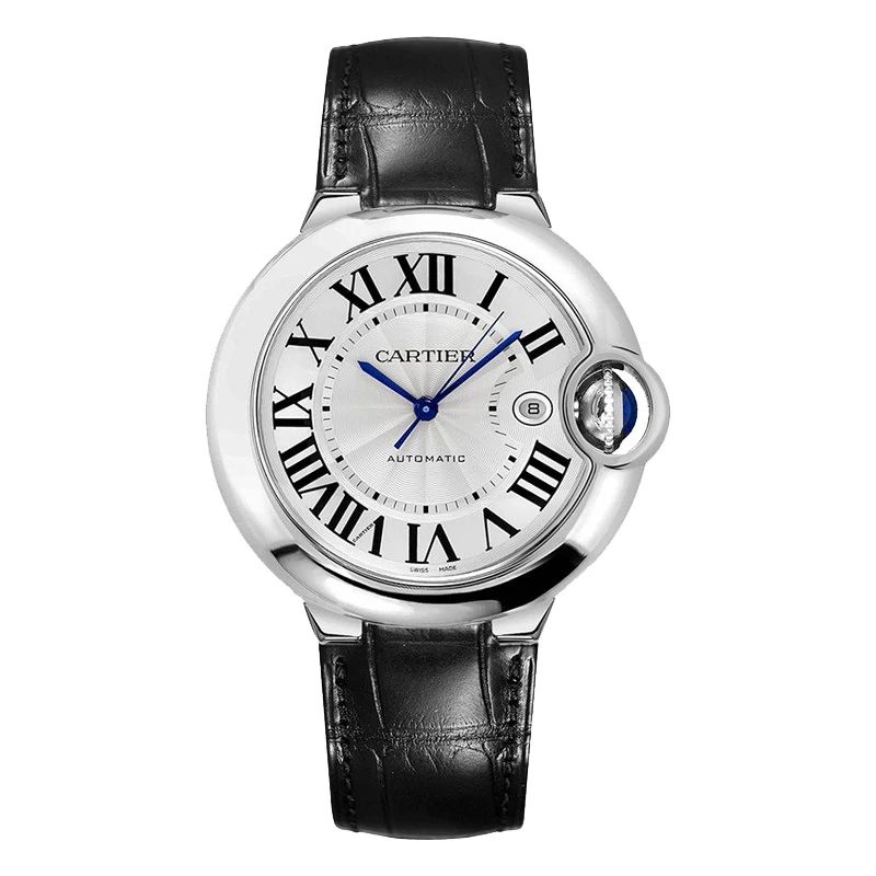 95新 Cartier/卡地亚 蓝气球/自动机械/表径42.1mm男表/W69016Z4