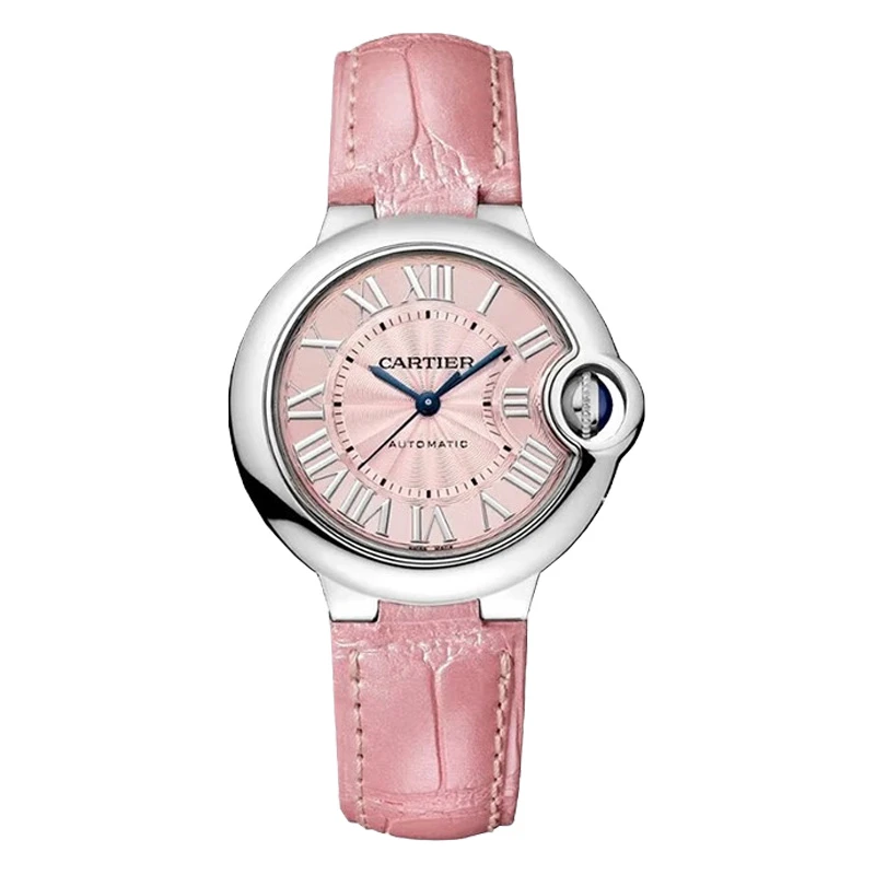 95新 Cartier/卡地亚 蓝气球/自动机械/33mm/女表/WSBB0002保卡