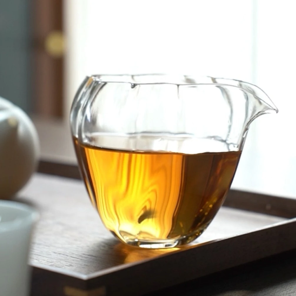 【颜选官】高硼硅精选祥云公道杯