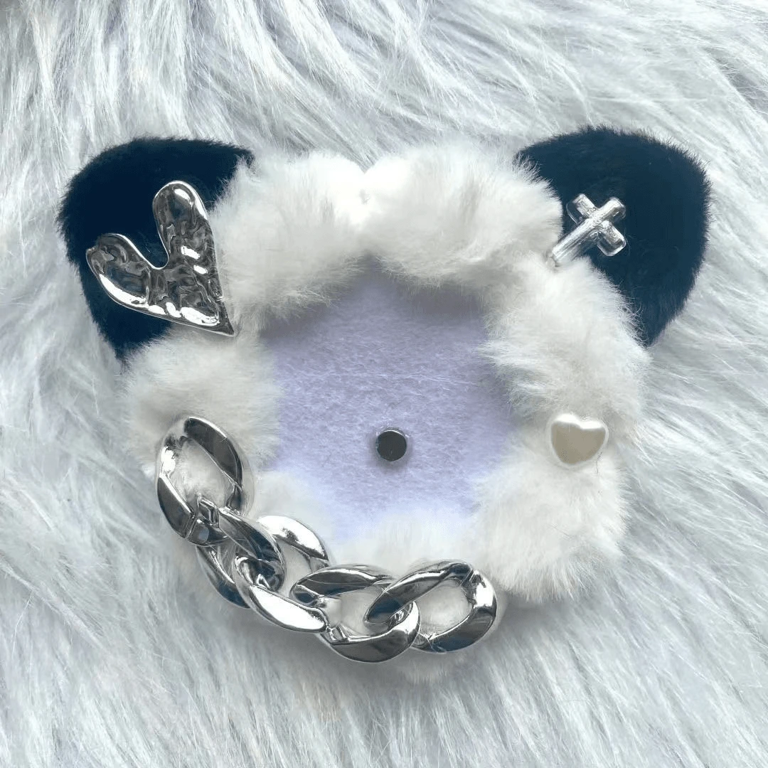 原创正品可爱猫耳朵展示纯手工托谷美周边徽章托二次元痛包装饰物