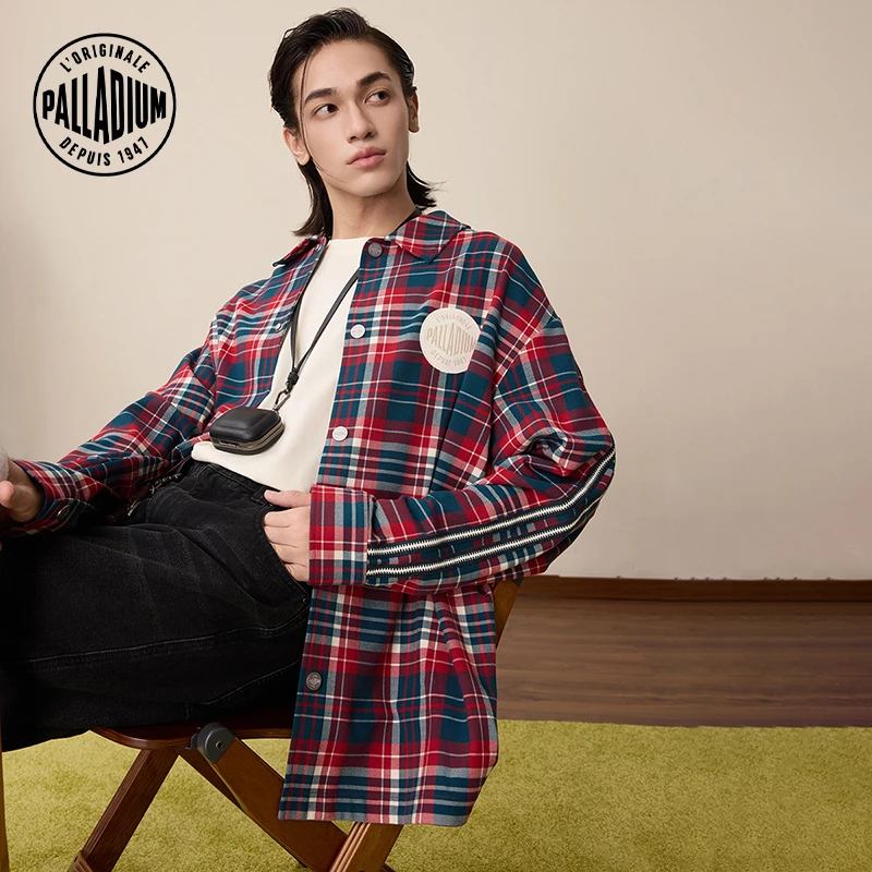 【明星同款新年系列】PALLADIUM帕拉丁男女同款长袖衬衫1011260