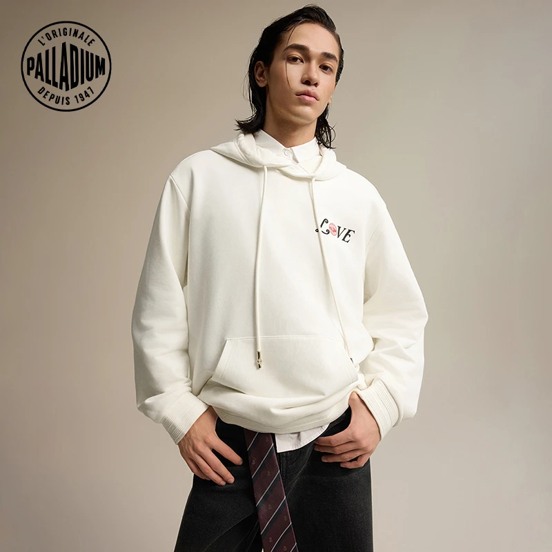 【明星同款】PALLADIUM帕拉丁休闲情侣男女同款连帽卫衣1011279
