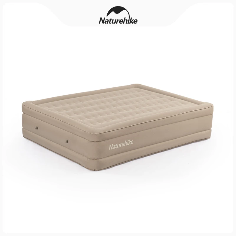 Naturehike/挪客桃皮绒快充气垫可折叠户外加高帐篷床垫便携露营