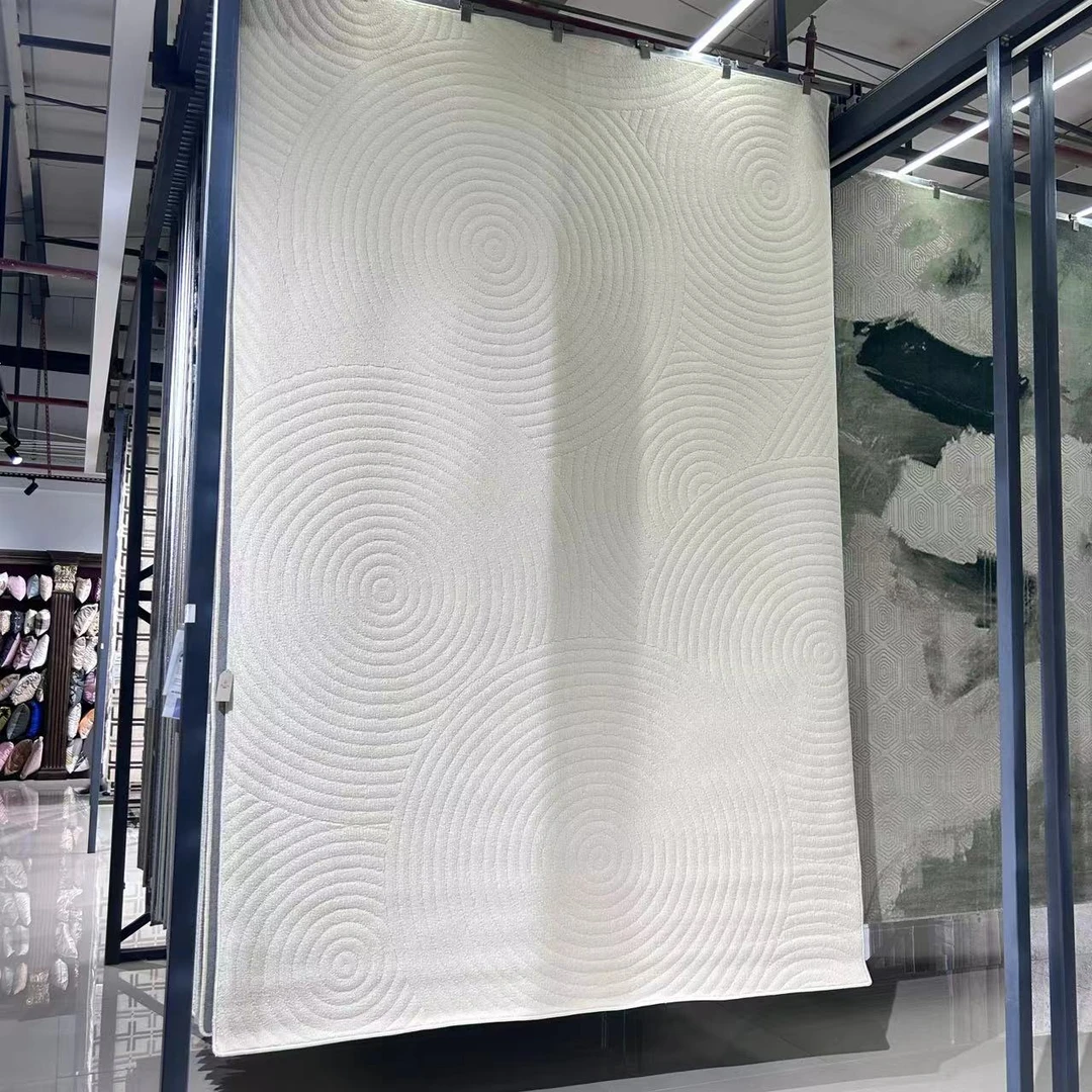 【春哥严选】浮雕（防水）意式极简家用客厅沙发毯奶油风轻奢风卧室毯