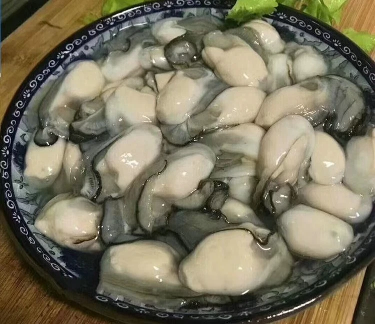 乳山熟冻生蚝肉,捞汁,炒蛋等,海鲜看好再拍,不能来回折腾拍着玩