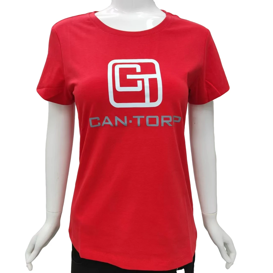 CAN.TORP 812278 4512 女款户外运动圆领休闲夏季时尚T恤