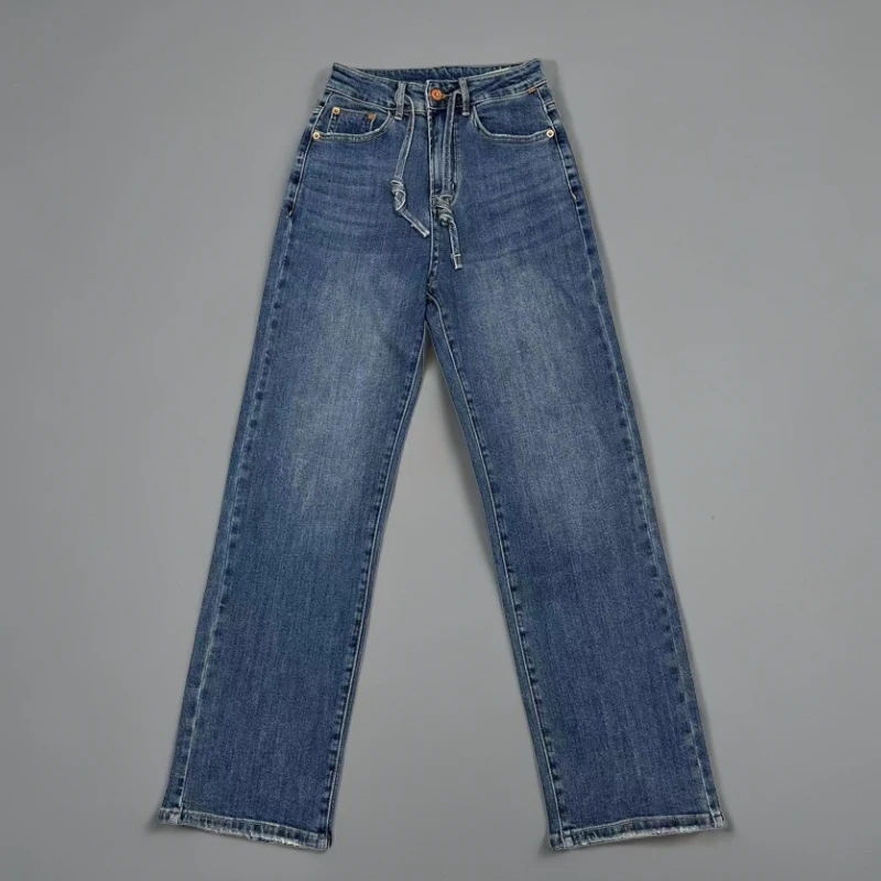 【牛仔裤】91511-1 时尚休闲百搭水洗牛仔裤直筒裤