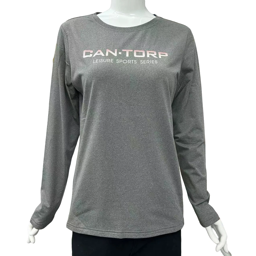 CAN.TORP 813268 4505 女款户外运动休闲时尚圆领长袖T恤衫