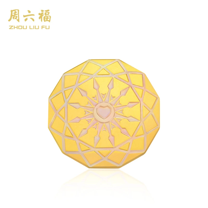 【周六福】9999足金金币一心一爱-G19WZ009-主