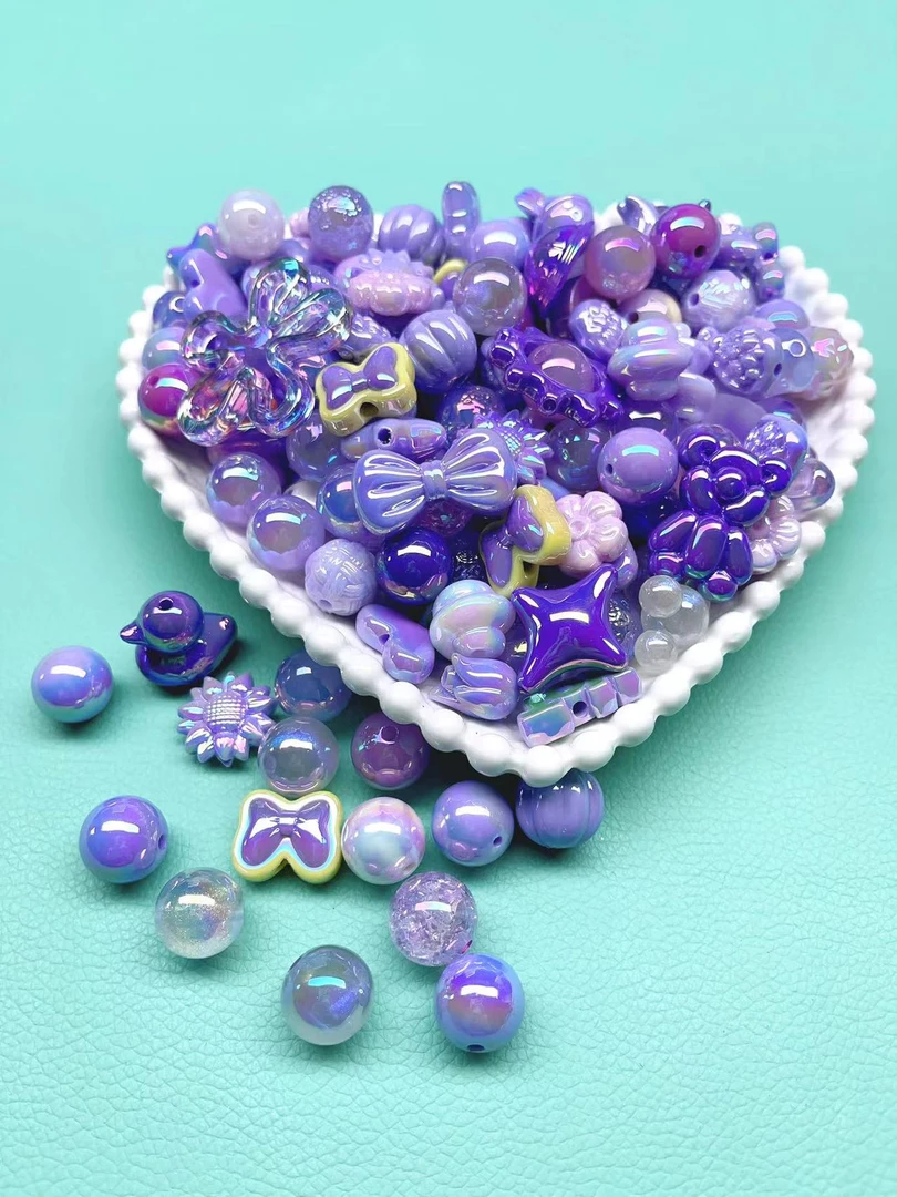 高货混锅亚克力DIY珠子配件 尺寸卡16