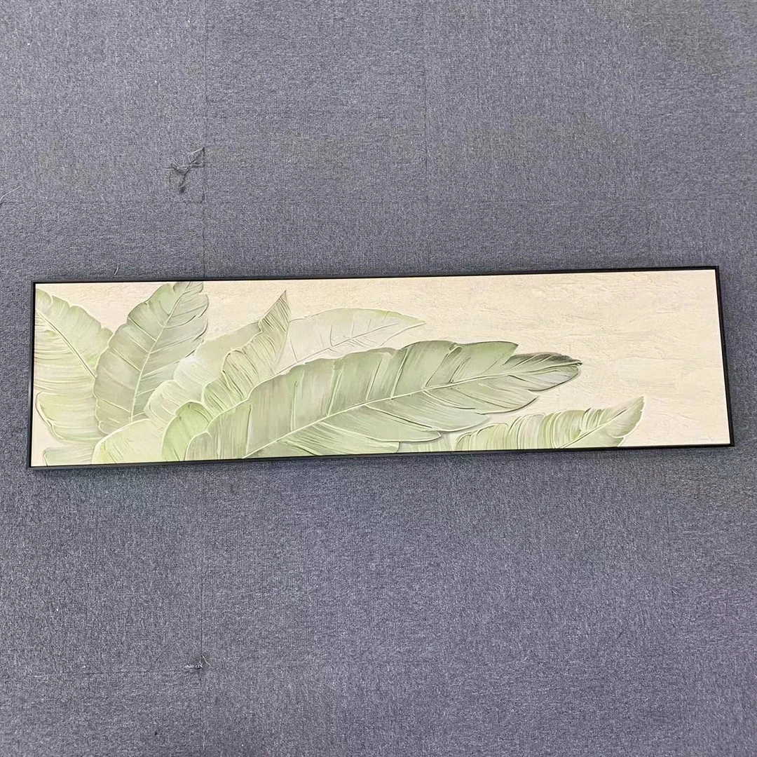 砂岩奶油风卧室挂画抽象家大业大北欧温馨主卧床头挂画40150