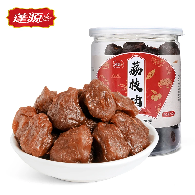 蓬源无壳带核荔枝肉干500g/罐 福建特产荔枝干新鲜肉厚香甜煲汤