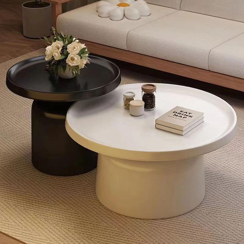 小茶几马提尼北欧客厅小户型圆形现代简约家居床头柜组合铁艺茶几