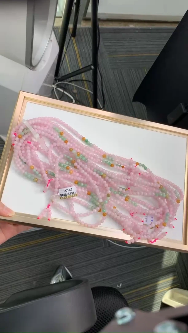 【闪购商品】翡翠手串未镶嵌FC147 翡翠珠链 多样性发其一