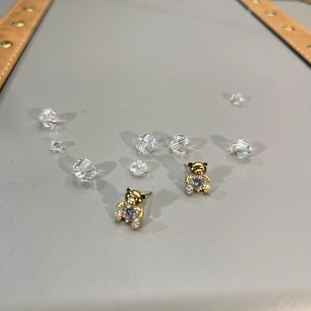 铜合金耳饰 【0260】气质时尚百搭简约精致耳饰