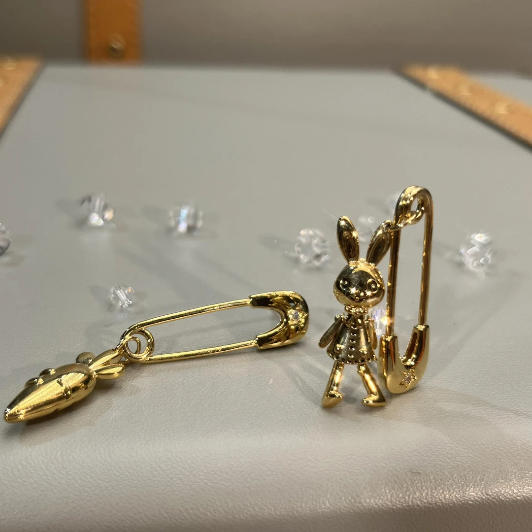 铜合金耳饰 【0348】气质时尚百搭简约精致耳饰