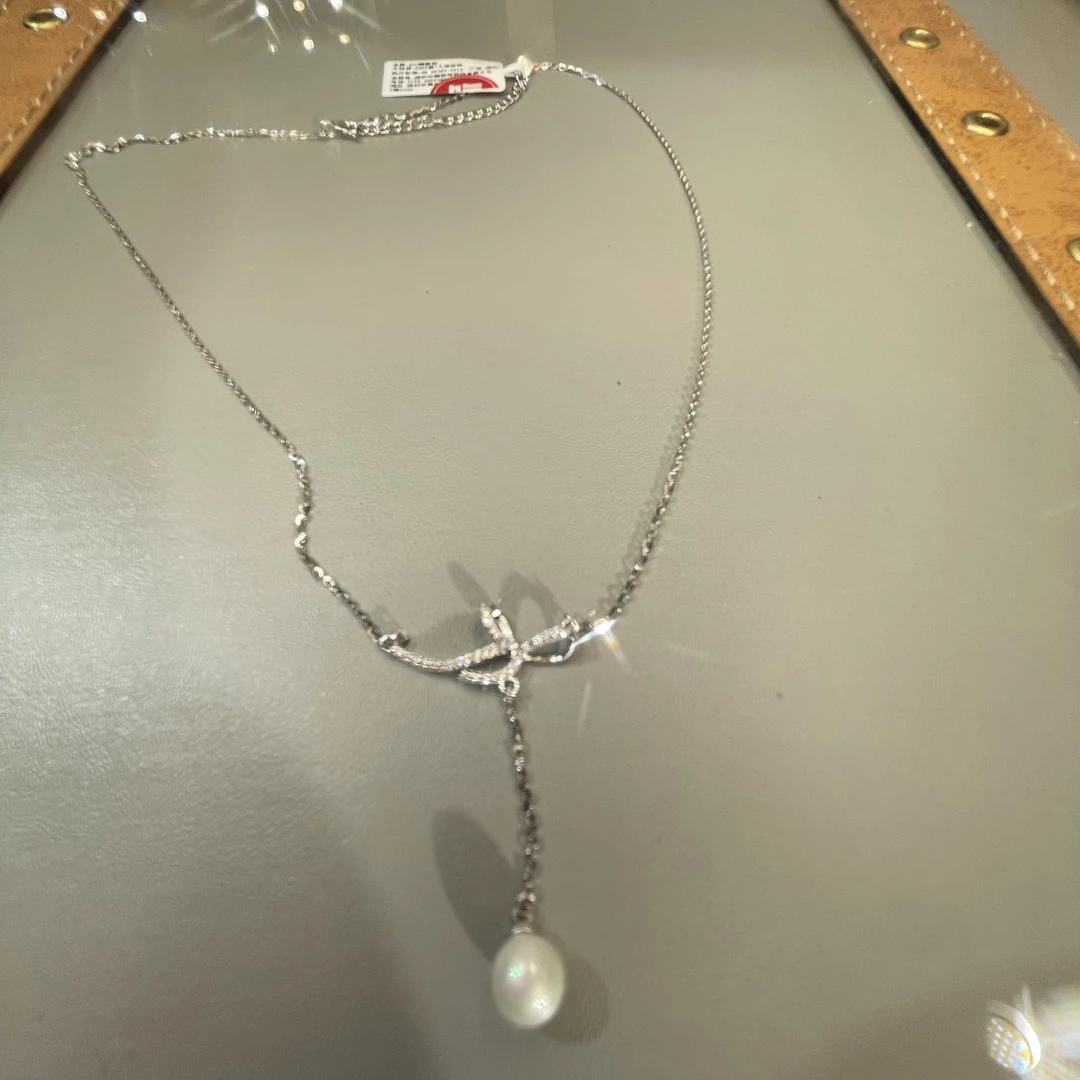 链子925银 【A21】气质时尚百搭精致项链