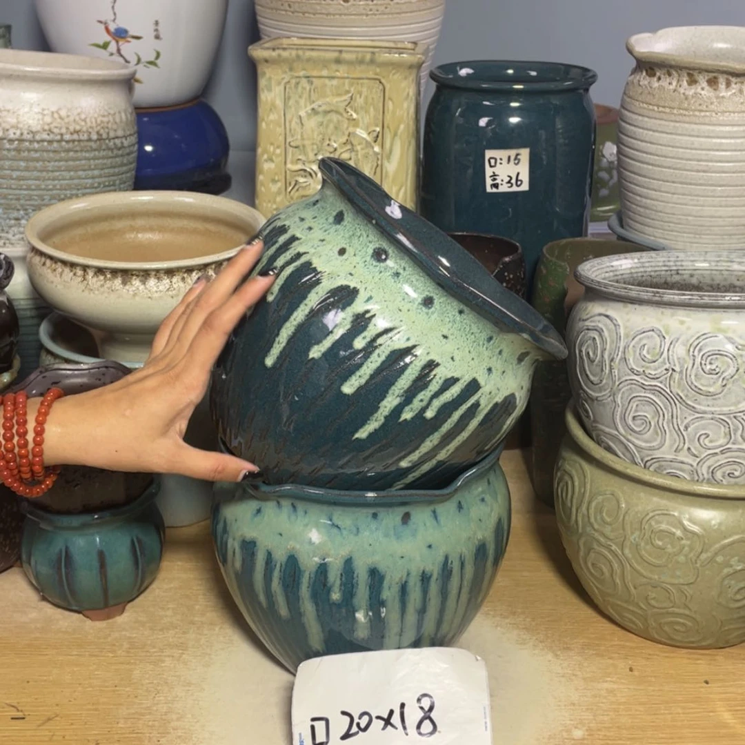 【闪购商品】红陶20CM以下口20高18正品两个