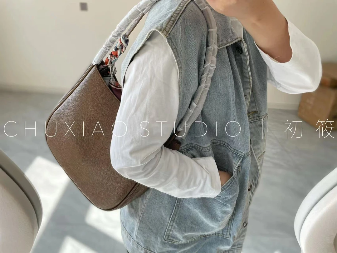 【栗子轻奢女包】新疆包邮，质感小众单肩手提斜挎包