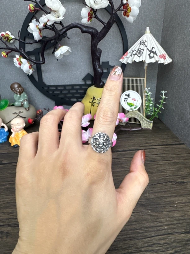 925银戒指 小郑家纯银戒指