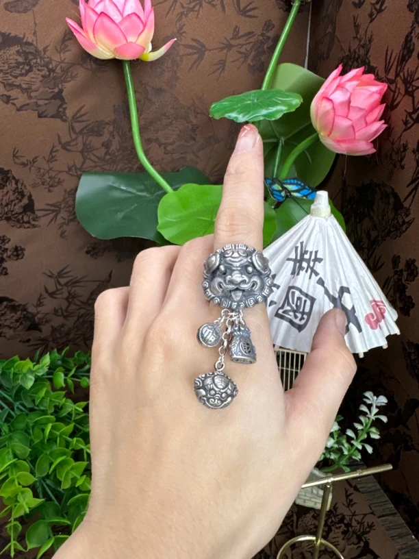 925银戒指 小郑家纯银戒指