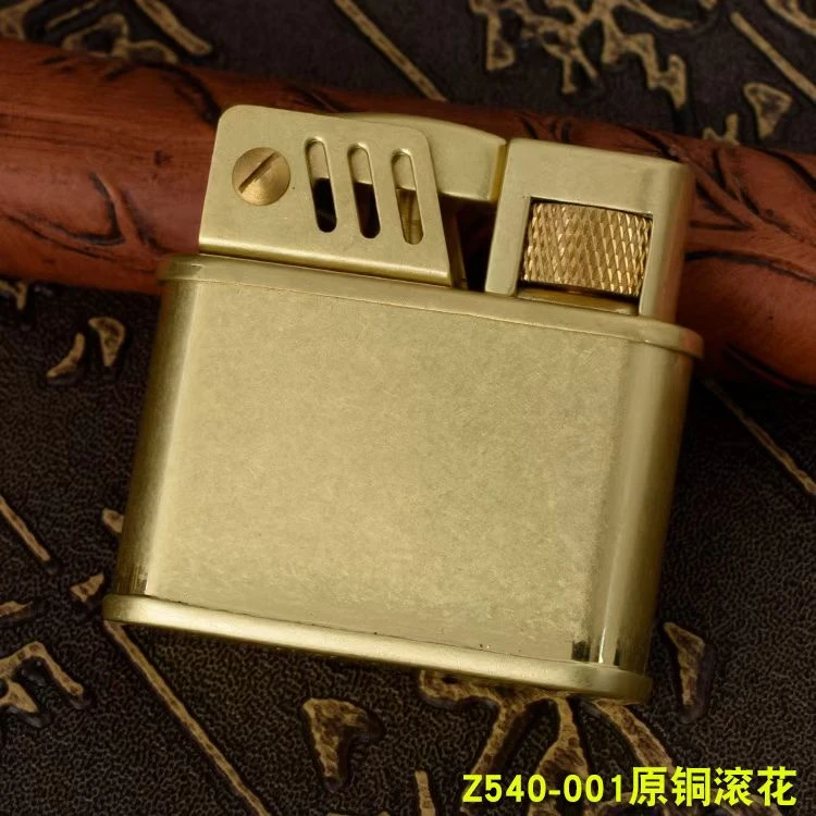 佐罗   冬日之光 原铜滚花   打火机