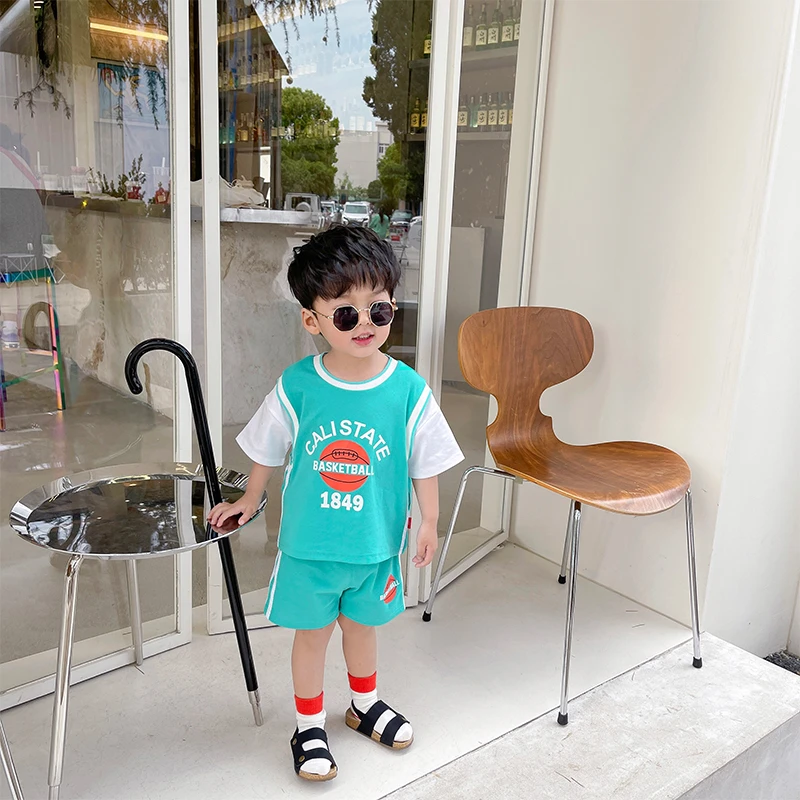 【小向子现货甩了】夏装儿童套装HH21122