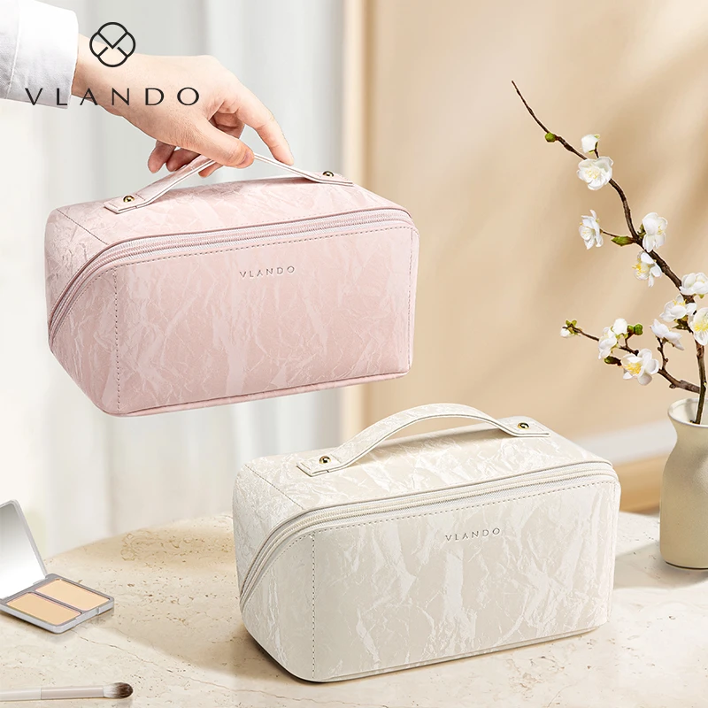 VLANDO/唯兰朵防水化妆包大容量便携式化妆品收纳包圣诞礼物