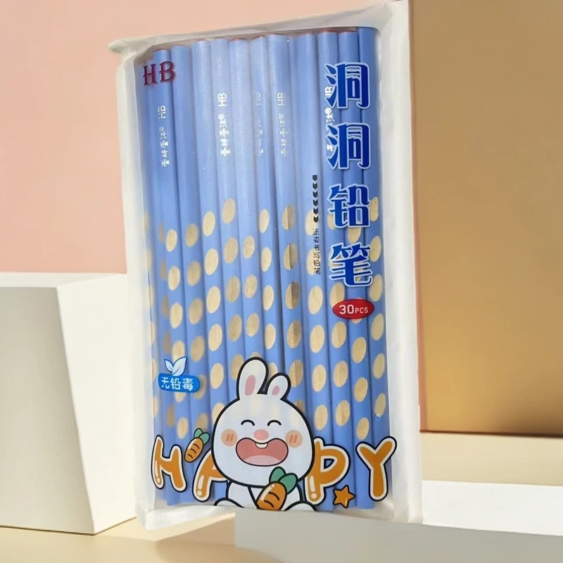 -兔子-洞洞铅笔  30支一包