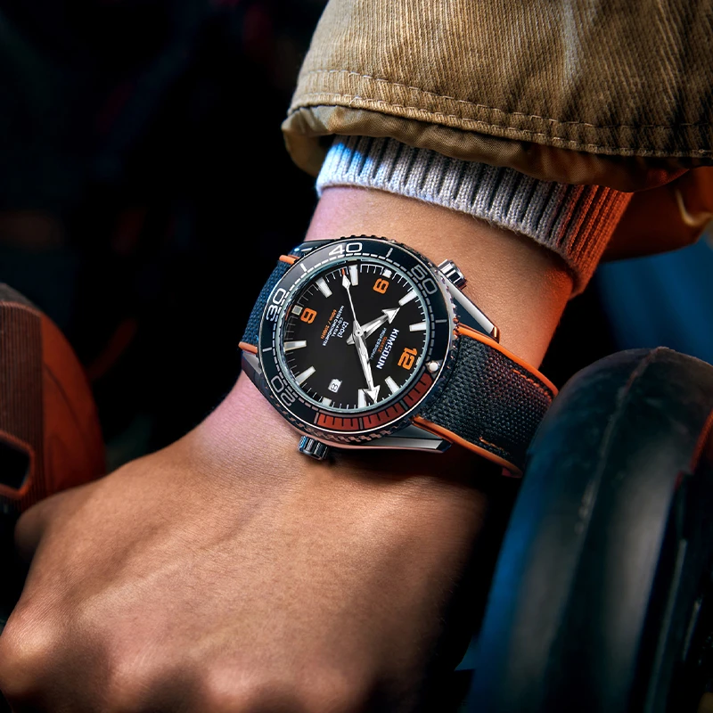 经典男士手表海马600-夜光防水商务 百搭 名表 金诗顿