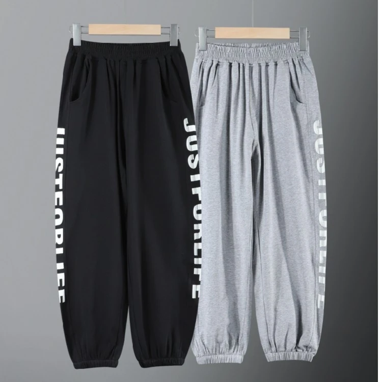 胖童装男加肥加大裤子男童运动裤夏季薄款12-15岁男孩长裤10-18潮