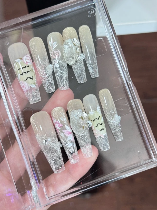 【218号】纯手工穿戴甲