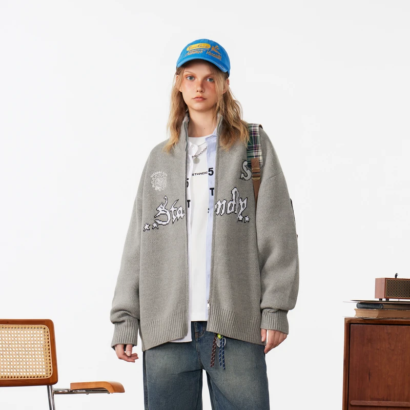 【INXX】Standby潮牌新品休闲开衫针织衫男女同款毛衣XME4061428